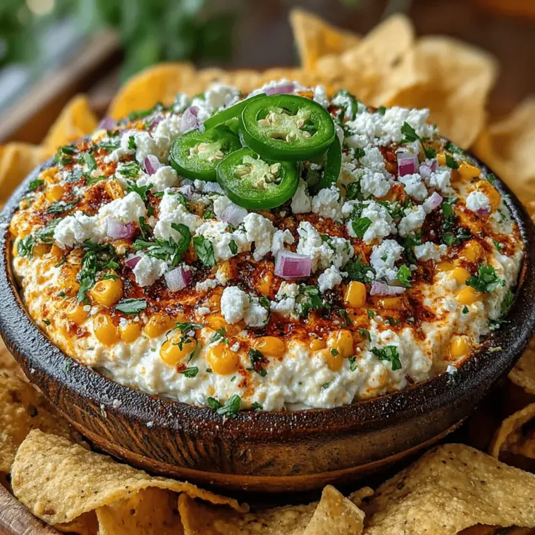 Once you’ve prepared the base of your dip with creamy cheeses and flavorful spices, it’s time to introduce the star ingredient: corn. The key to an amazing Mexican Street Corn Dip is to ensure that the corn maintains its delightful texture. To achieve this, gently fold the corn into the mixture rather than stirring vigorously.
