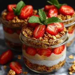 Sweet Strawberry Chia Parfaits: A Deliciously Healthy Delight