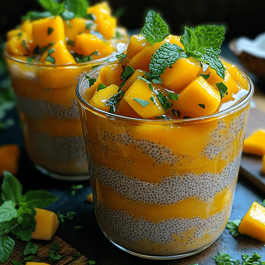 In recent years, chia pudding has surged in popularity as a go-to healthy dessert. This delightful treat combines simplicity with nutrition, allowing health-conscious individuals to indulge without guilt. Chia seeds, known for their impressive health benefits, serve as the foundation for this versatile dish, making it a perfect vehicle for a variety of flavors and textures. Among the myriad of chia pudding variations, the Tropical Bliss Mango Chia Pudding Cups stand out, offering a refreshing burst of tropical flavors that transport your taste buds to a sun-soaked paradise.