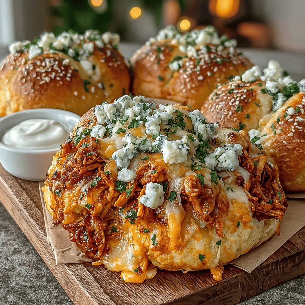 If you're searching for a delicious and easy-to-make dish that combines bold flavors and comfort food appeal, look no further than Buffalo Ranch Chicken Pizza Rolls. This tasty recipe merges the classic combo of spicy Buffalo sauce and creamy ranch dressing, creating an irresistible filling that is enveloped in a golden, crispy crust. Whether you’re hosting a lively game day gathering, a casual family dinner, or simply craving a snack, these pizza rolls are sure to be a hit.