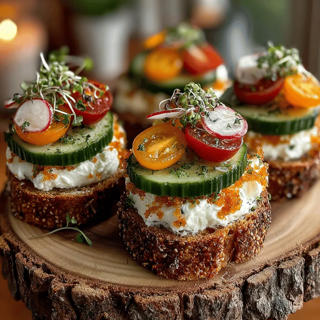 To create the perfect mini cucumber sandwich bites, it’s essential to understand the role of each ingredient. Let's take a closer look at the key components that make these sandwiches so special.