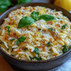 Creamy Roasted Garlic Orzo: A Flavorful Delight