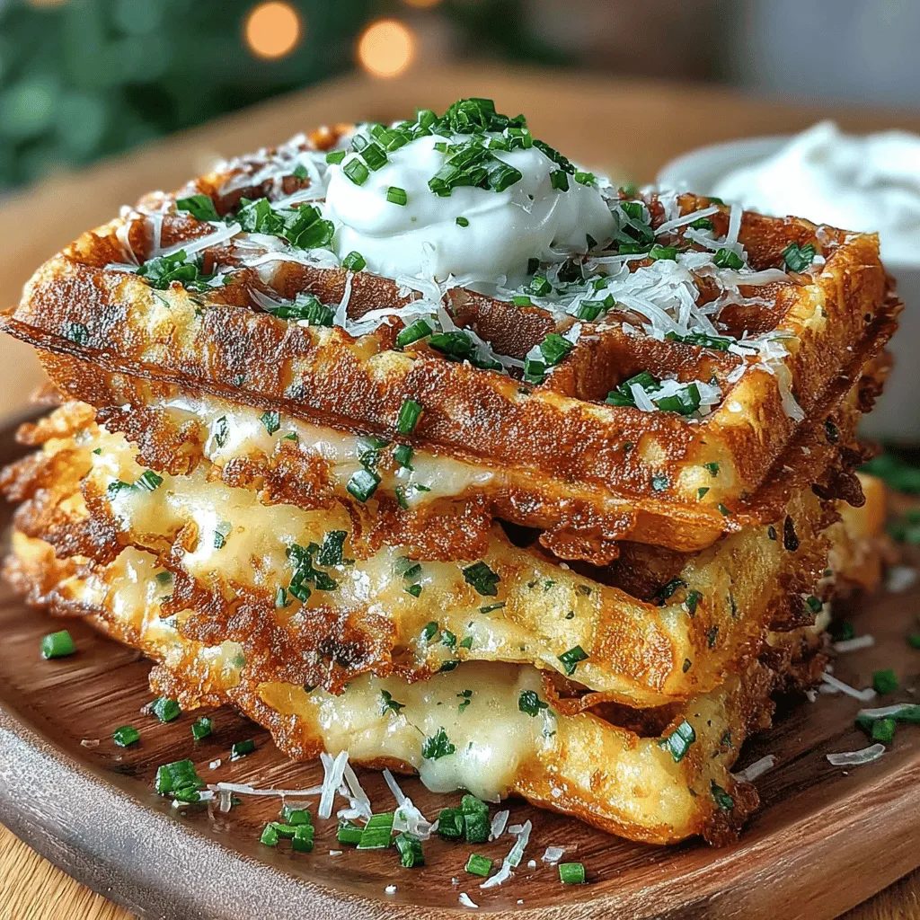 Smashed Potato Parmesan Waffle Bake is a delightful and innovative dish that reimagines traditional comfort food. This recipe uniquely marries the creamy, velvety texture of mashed potatoes with the crispy, golden exterior of waffles, creating a dish that is both visually appealing and incredibly satisfying. Perfect for brunch gatherings, family dinners, or even as a savory snack, this dish takes familiar ingredients and elevates them into a new culinary experience.