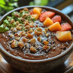 When preparing your Creamy Chocolate Avocado Delight, the order in which you layer your ingredients in the food processor can significantly influence the blending process. Here are some essential tips to ensure a smooth and creamy result: