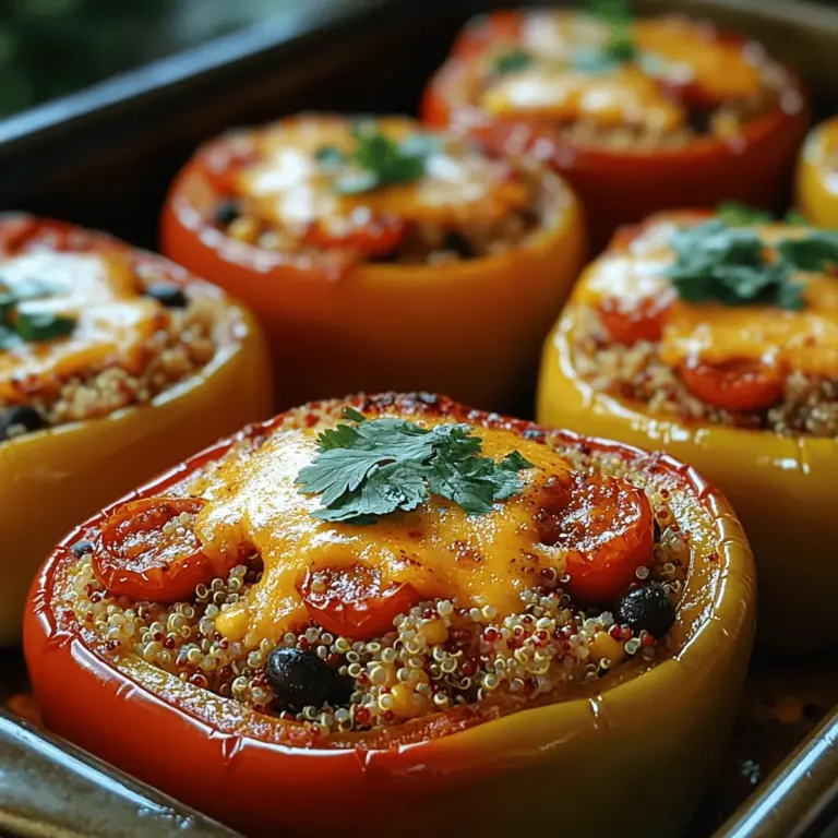 Stuffed bell peppers have long been a beloved staple in households around the world. This versatile dish allows for endless customization, making it a favorite for both weeknight dinners and festive gatherings. Among the myriad of variations, Cheesy Stuffed Bell Pepper Boats stand out for their vibrant colors, enticing flavors, and nutritional benefits. These delightful boats not only capture the eye with their bright hues but also provide a wholesome meal packed with essential nutrients, making them a perfect choice for families looking to eat healthier without sacrificing taste.