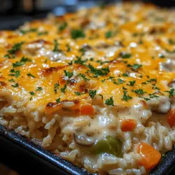 To create a truly delightful Savory Creamy Chicken and Rice Bake, understanding the core ingredients is essential. Each component plays a vital role in contributing to the overall flavor and texture of the dish.