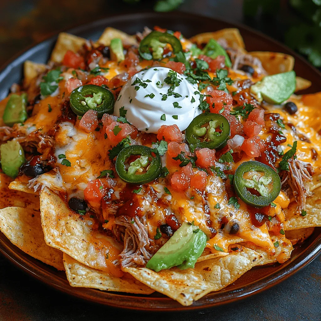 The fusion of slow-cooked pulled pork and nachos is a culinary match made in heaven. The juicy, flavorful pork contrasts beautifully with the crispy chips, while the melty cheese and zesty toppings elevate the dish to new heights. This recipe is not just about flavors; it’s about gathering friends and family around a shared plate, making it a perfect centerpiece for social occasions. The versatility of pulled pork nachos means you can customize them to suit your taste preferences, allowing for endless variations.