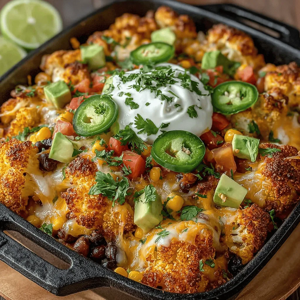 Nachos have become a beloved snack and appetizer, celebrated for their versatility and the endless combinations of toppings that can be added to create personalized flavor profiles. Traditionally made with tortilla chips, melted cheese, and an array of toppings, nachos are a go-to dish for game days, parties, or quiet movie nights at home. However, as the demand for healthier eating options grows, many are seeking alternatives that satisfy cravings without the guilt. Enter the Cheesy Cauliflower Nacho Tray Bake—a deliciously inventive twist on a classic that not only captures the essence of traditional nachos but also elevates them into a wholesome dish that caters to health-conscious eaters.