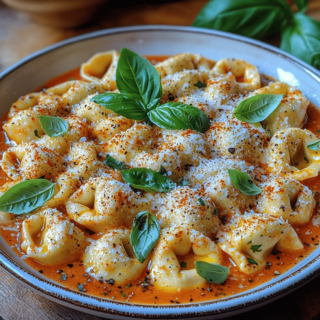 Creamy Tomato Basil Tortellini: Step-by-Step Cooking Instructions