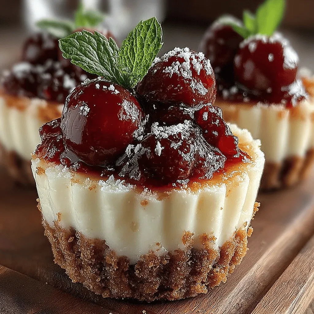 Cherry Delight Cheesecake Cups are a delectable treat that marries the creamy richness of cheesecake with the refreshing tartness of cherries, all served in an individual cup for that perfect, portable dessert experience. This delightful no-bake recipe offers an easy approach to enjoying cheesecake without the fuss of baking, making it an ideal choice for both novice and experienced home cooks. Whether you're hosting a summer gathering, a birthday party, or simply looking to satisfy your sweet tooth, these cheesecake cups provide an irresistible combination of flavors and textures that everyone will love.