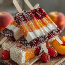 As the summer sun blazes overhead, there’s nothing quite as delightful as indulging in homemade frozen treats. Whether you're lounging by the pool, hosting a backyard barbecue, or simply seeking a refreshing snack, popsicles are the perfect way to cool down and satisfy your sweet tooth. Among the myriad of options available, Frozen Peach Melba Popsicles stand out with their vibrant flavors and wholesome ingredients. These popsicles not only evoke the classic taste of a beloved dessert but also bring a refreshing twist that makes them ideal for warm weather.