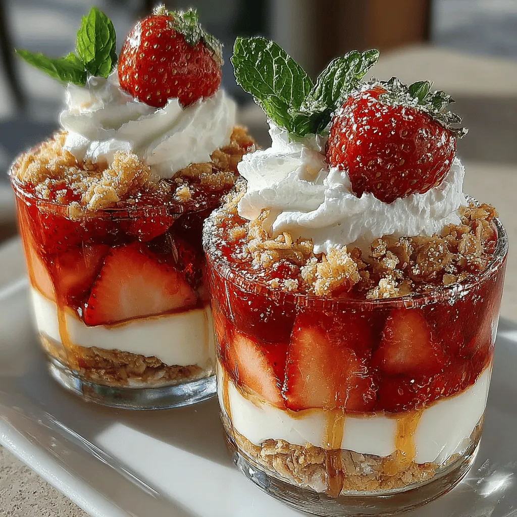 In recent years, no-bake desserts have garnered immense popularity among home cooks and dessert lovers alike. The appeal of these easy-to-make treats lies in their simplicity and the ability to deliver delicious flavors without the need for an oven. Whether you're looking for a quick treat on a hot summer day or a show-stopping dessert for a special occasion, no-bake desserts fit the bill perfectly. Among these delightful options, Strawberry Bliss No-Bake Parfaits stand out as a refreshing and healthy indulgence.