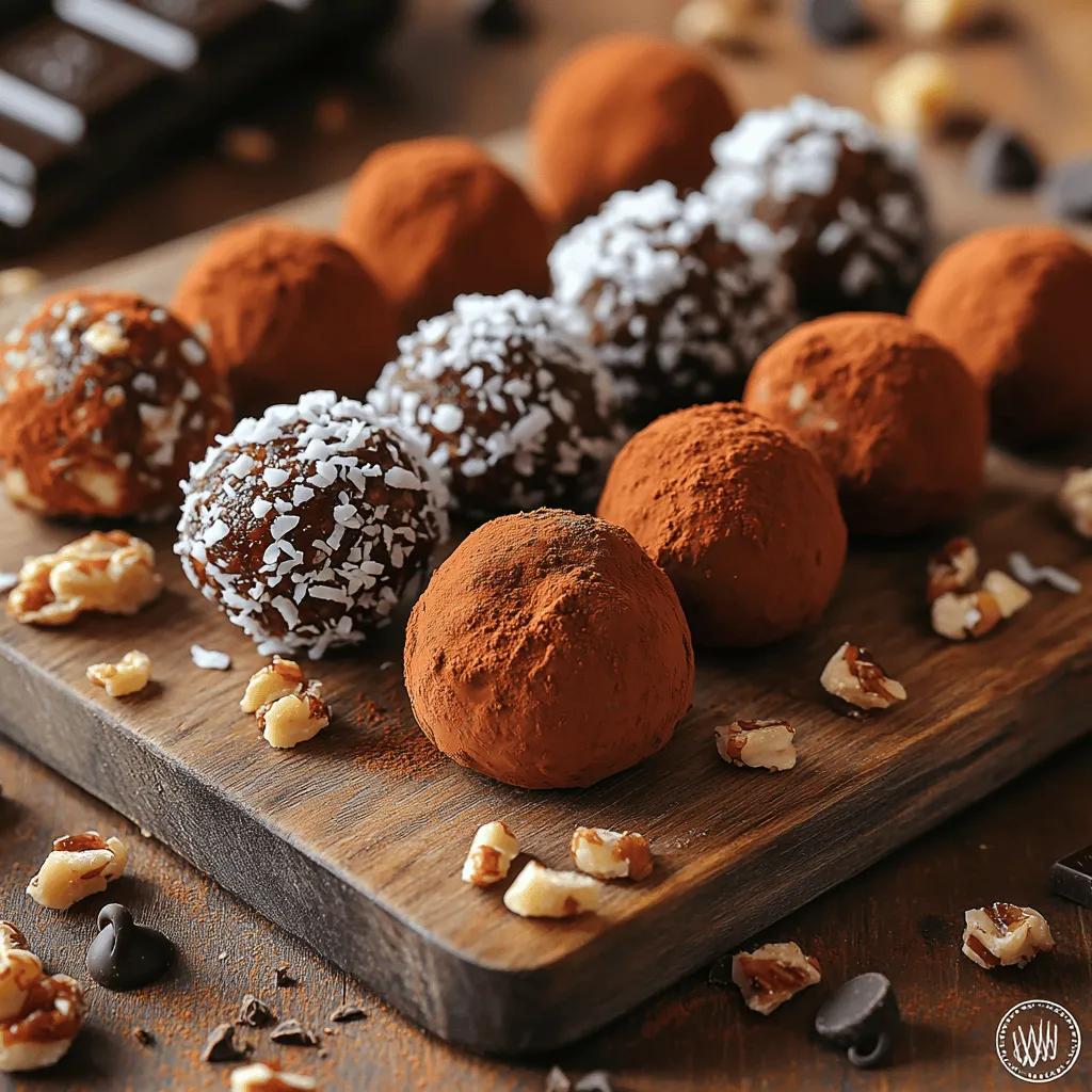 In today's health-conscious world, the pursuit of indulgent treats that don’t compromise on nutritional value is more prominent than ever. Enter Decadent Chocolate Date Truffles—a delectable dessert that combines the richness of chocolate with the natural sweetness of dates. These truffles are not just a treat for the palate; they are a guilt-free indulgence made from wholesome ingredients that can satisfy your sweet cravings without the usual sugar overload. Perfect for a variety of occasions, from casual gatherings and holiday celebrations to sophisticated dinner parties, these truffles will impress your guests and leave them wanting more.