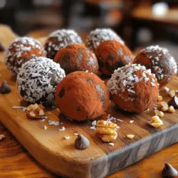 In today's health-conscious world, the pursuit of indulgent treats that don’t compromise on nutritional value is more prominent than ever. Enter Decadent Chocolate Date Truffles—a delectable dessert that combines the richness of chocolate with the natural sweetness of dates. These truffles are not just a treat for the palate; they are a guilt-free indulgence made from wholesome ingredients that can satisfy your sweet cravings without the usual sugar overload. Perfect for a variety of occasions, from casual gatherings and holiday celebrations to sophisticated dinner parties, these truffles will impress your guests and leave them wanting more.