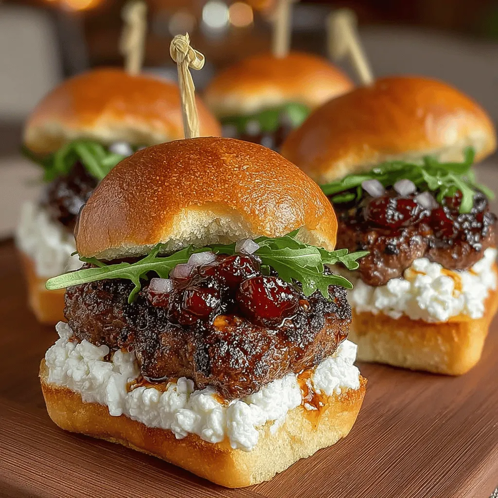 Sliders have become a beloved staple in the culinary landscape, celebrated for their versatility and fun presentation. These mini burgers can be customized to suit any taste, making them ideal for everything from casual weeknight dinners to festive gatherings and parties. In this recipe, we’re taking the classic slider and giving it a delightful twist by incorporating grilled cherries. The combination of sweet, juicy cherries with savory beef (or a plant-based substitute) creates a mouthwatering harmony of flavors that is sure to impress your guests and tantalize your taste buds.