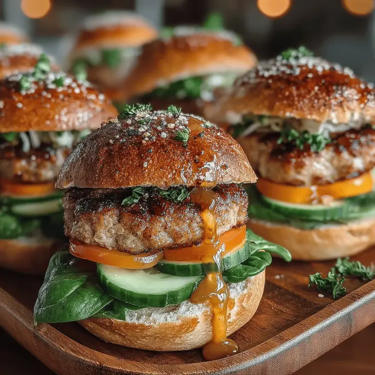 In the world of culinary creations, sliders have carved out a special niche, offering a delightful combination of flavors and textures in a compact form. Among the myriad of slider recipes available, Honey Mustard Turkey & Veggie Sliders stand out for their unique blend of healthy ingredients and mouthwatering taste. This recipe not only satisfies your taste buds but also aligns with a health-conscious lifestyle, making it an ideal choice for family dinners, casual gatherings, or meal prep for the week ahead.