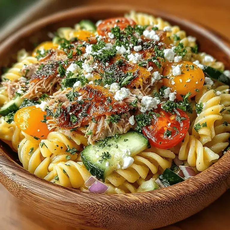 The dressing for your Cool & Zesty Tuna Pasta Salad is not just an afterthought; it is the heart of the dish, elevating the flavors and bringing all the ingredients together in perfect harmony. The key ingredients for the dressing typically include extra virgin olive oil, fresh lemon juice, Dijon mustard, garlic, salt, and pepper.
