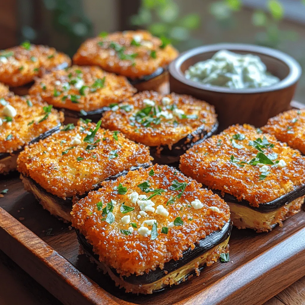 In the realm of appetizers, few dishes can rival the allure of crispy feta eggplant bites. These delightful morsels are not just a testament to culinary creativity; they encapsulate a perfect balance of flavor, texture, and nutrition. Combining the creamy richness of feta cheese with the subtle earthiness of eggplant, this recipe promises to elevate any gathering, whether it’s a casual family dinner or a sophisticated soirée with friends. With their golden-brown crust and deliciously cheesy center, crispy feta eggplant bites are sure to impress your guests and tantalize your taste buds.
