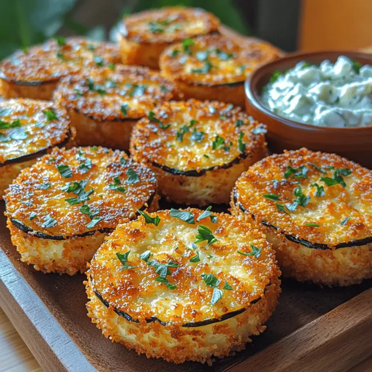In the realm of appetizers, few dishes can rival the allure of crispy feta eggplant bites. These delightful morsels are not just a testament to culinary creativity; they encapsulate a perfect balance of flavor, texture, and nutrition. Combining the creamy richness of feta cheese with the subtle earthiness of eggplant, this recipe promises to elevate any gathering, whether it’s a casual family dinner or a sophisticated soirée with friends. With their golden-brown crust and deliciously cheesy center, crispy feta eggplant bites are sure to impress your guests and tantalize your taste buds.