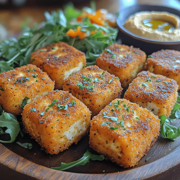 In the realm of plant-based eating, Crunchy Pita Crusted Tofu Bites stand out as an irresistible option for both snack time and mealtime. These delightful bites marry the health benefits of tofu with the satisfying crunch of pita, creating a flavorful experience that appeals to a wide audience—whether vegan, vegetarian, or simply health-conscious. As more people seek to incorporate plant-based meals into their diets, the demand for creative and delicious tofu recipes has surged. This Crunchy Pita Crusted Tofu Bites recipe not only satisfies cravings but also showcases tofu's incredible versatility and nutritional prowess.