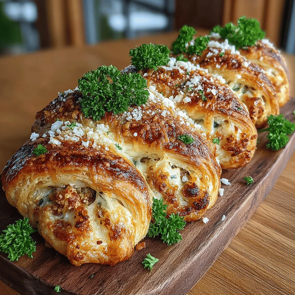 The Savory Spinach & Artichoke Chicken Twists recipe is a delightful culinary creation that marries the rich flavors of chicken, spinach, and artichokes in a flaky pastry shell. This dish stands out not only for its delicious taste but also for its appealing presentation, making it a perfect choice for various occasions. Whether you're planning a family dinner, hosting a party, or looking for a fun appetizer, these twists are sure to impress your guests and satisfy your taste buds.