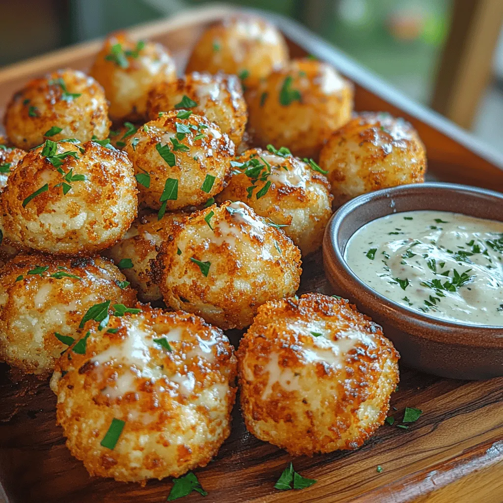 In recent years, there has been a significant shift towards healthier snacking options, driven by an increasing awareness of nutrition and well-being. With busy lifestyles and the demand for convenience, people are looking for snacks that not only satisfy their cravings but also contribute positively to their health. Enter crispy ranch cauliflower tots—a delightful and nutritious twist on the beloved potato tot. These flavorful bites not only satiate your snack cravings but also pack a nutritional punch, making them a perfect choice for anyone looking to incorporate more vegetables into their diet.
