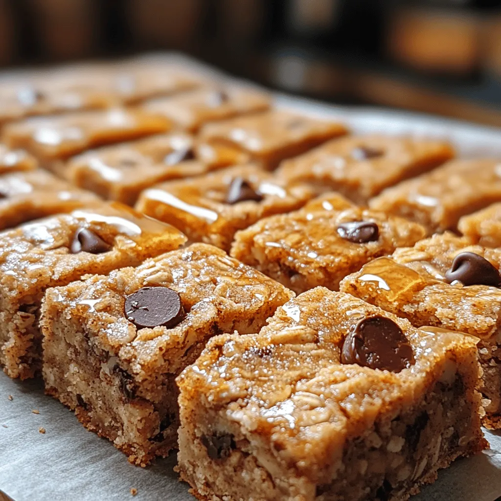 Guilt-Free Oatmeal Cookie Bars: A Healthy Treat