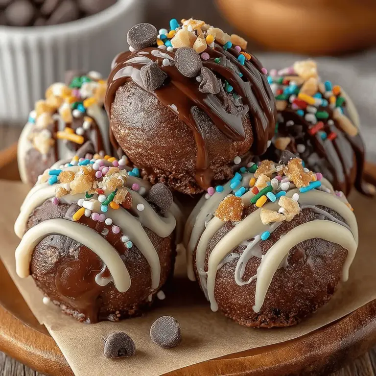In the vast universe of desserts, chocolate reigns supreme. Its rich, velvety texture and deep, satisfying flavor have made it a favorite among dessert lovers everywhere. If you find yourself craving a sweet treat that embodies the essence of chocolate, you need to try No-Bake Brownie Batter Truffles. These little bites of heaven combine the nostalgic flavor of brownie batter with the indulgent nature of truffles, creating a perfect harmony of taste and texture. Ideal for any occasion, whether you're throwing a party, celebrating a milestone, or simply treating yourself after a long day, these truffles are guaranteed to impress.