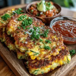 As the warm sun graces us with its presence during the summer months, it's the perfect time to explore vibrant, fresh, and wholesome recipes that celebrate the season's bounty. Among these delightful dishes, Sweet Summer Zucchini Corn Fritters stand out for their unique ability to blend flavors and textures in a way that captivates the palate. These fritters are not only easy to prepare but also embody the essence of summer, making them a fantastic addition to any meal or gathering.