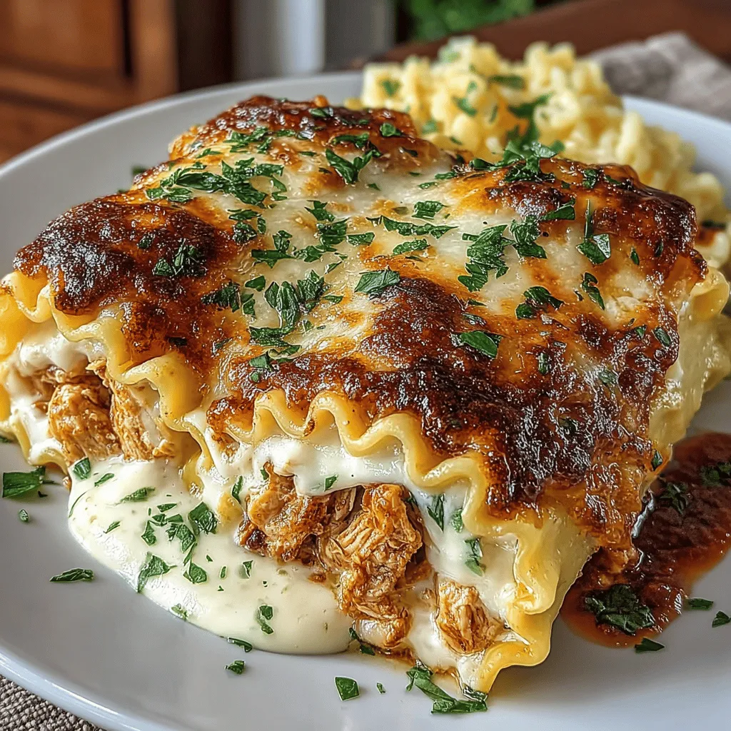 Lasagna is a beloved dish that has captured the hearts (and stomachs) of food lovers worldwide. With its layers of pasta, rich sauce, and savory fillings, this Italian classic has become a staple in many households. However, traditional lasagna can sometimes be a bit cumbersome to prepare and serve, requiring multiple layers and a lengthy baking time. Enter Savory Herb Chicken Lasagna Roll-Ups: a delightful twist on the classic that simplifies the process while still delivering the rich flavors we all adore. This innovative dish transforms the traditional lasagna into individual roll-ups, making it not only easier to prepare but also perfect for serving at family gatherings and dinner parties.