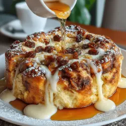 Bread pudding is a beloved dessert that has earned its place as a staple comfort food across various cultures. This dish, often made with stale bread and a custard mixture, has been transformed over the years into countless variations, each bringing its unique twist to the traditional recipe. One such delightful rendition is the Sweet Cinnamon Roll Bread Pudding—a dessert that combines the soft, sweet goodness of cinnamon rolls with the rich, creamy texture of classic bread pudding.