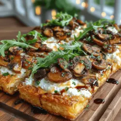 Flatbreads have long been a staple in many cultures around the world, celebrated for their versatility, simplicity, and ability to serve as a canvas for an array of toppings. From the thin, crispy crusts of Italian pizza to the fluffy, chewy bread of Middle Eastern pita, flatbreads come in various forms, each with its unique character and charm. Among these delightful variations, the Roasted Garlic & Mushroom Flatbread stands out as a dish that combines rich flavors with an easy-to-follow preparation method, making it a favorite among both novice cooks and seasoned chefs.