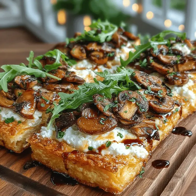 Flatbreads have long been a staple in many cultures around the world, celebrated for their versatility, simplicity, and ability to serve as a canvas for an array of toppings. From the thin, crispy crusts of Italian pizza to the fluffy, chewy bread of Middle Eastern pita, flatbreads come in various forms, each with its unique character and charm. Among these delightful variations, the Roasted Garlic & Mushroom Flatbread stands out as a dish that combines rich flavors with an easy-to-follow preparation method, making it a favorite among both novice cooks and seasoned chefs.
