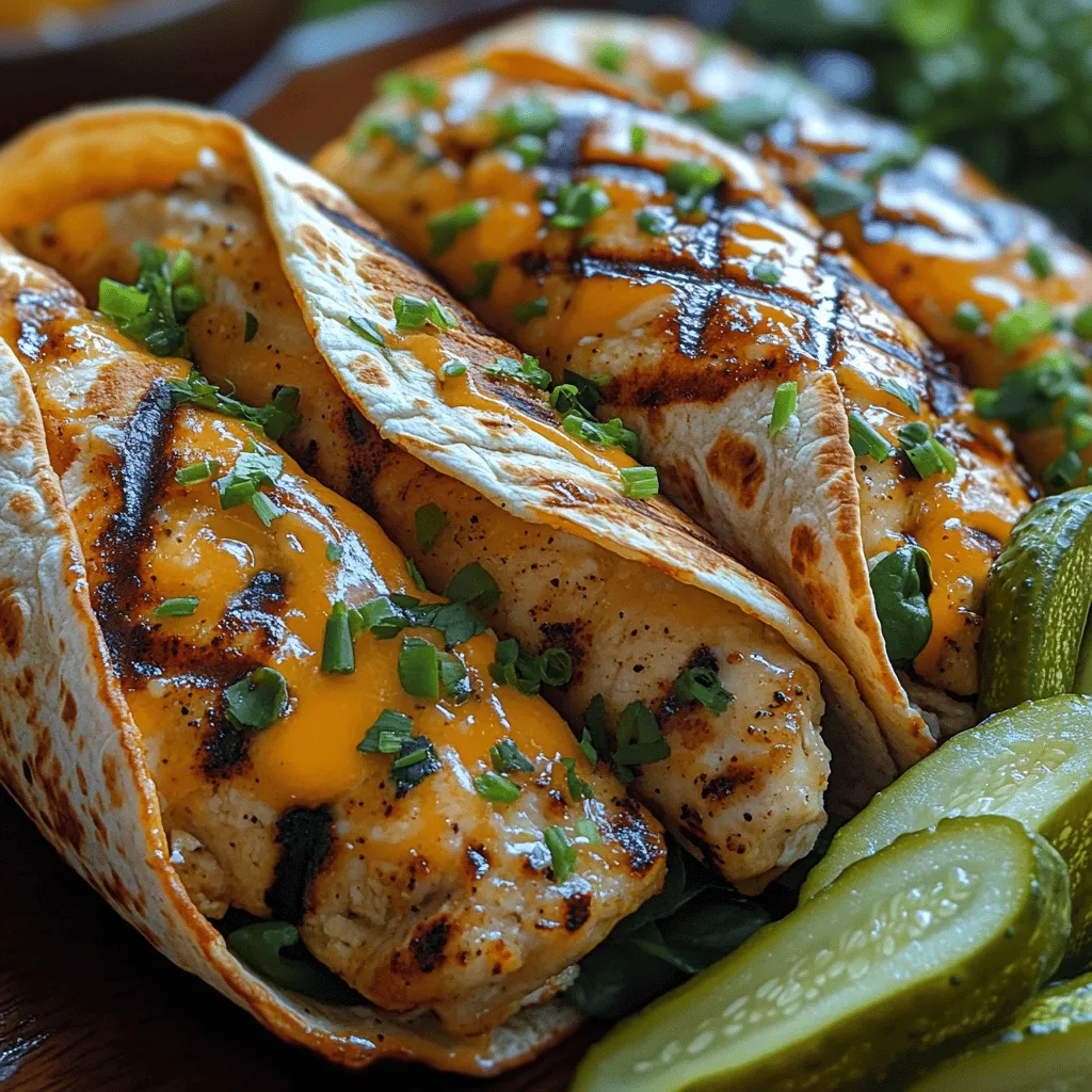 Crunchy Pickle Chicken Wraps are a tantalizing combination of flavors and textures that elevate your typical wrap to a whole new level. This dish masterfully combines tender chicken with the zesty crunch of dill pickles, resulting in a unique flavor profile that is both satisfying and refreshing. Whether you're looking for a quick meal option, a crowd-pleaser for gatherings, or a healthy snack, Crunchy Pickle Chicken Wraps tick all the boxes.