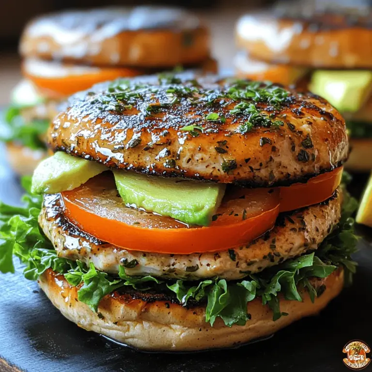 When you think of summer barbecues, juicy turkey burgers might not be the first dish that comes to mind, but they should be. The Tender Lemon Herb Turkey Burger is a delightful twist on the traditional burger, infusing fresh and vibrant flavors that will tantalize your taste buds. This recipe is not only delicious but also offers a healthier alternative to beef burgers, making it a perfect option for those looking to enjoy a guilt-free meal without sacrificing taste.