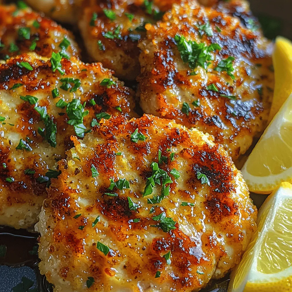 Crispy lemon chicken cutlets are a delightful dish that combines the bright, zesty flavor of fresh lemons with the satisfying crunch of perfectly cooked chicken. This recipe is not only simple to prepare but also incredibly versatile, making it suitable for a variety of occasions. Whether you're planning a family dinner, a casual get-together with friends, or even a weekday meal, crispy lemon chicken cutlets can elevate your dining experience with their vibrant flavors and appealing texture.