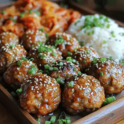 If you’re in search of a dish that perfectly balances heat, sweetness, and umami, look no further than Spicy Korean BBQ Meatballs. This mouthwatering recipe brings together the rich flavors of Korean cuisine and transforms them into bite-sized delights that can be enjoyed as appetizers, snacks, or a main course. The significance of this dish goes beyond just flavor; it represents the vibrant culture of Korea, where food is often a communal experience meant to be shared and enjoyed together.