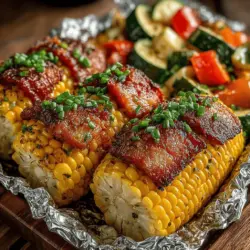 When it comes to summer cooking, few dishes capture the essence of the season quite like Sweet Corn & Bacon Foil Packets. This recipe combines the sweetness of fresh corn with the savory goodness of bacon, resulting in a delightful dish that is both easy to prepare and bursting with flavor. Whether you're hosting a backyard barbecue or enjoying a cozy family dinner, these foil packets are sure to impress your guests and keep everyone coming back for more.
