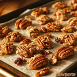 If you're looking for a snack that strikes the perfect balance between sweet and nutty, look no further than Crunchy Maple Glazed Pecan Clusters. These delightful treats combine the rich flavors of pecans with the warm sweetness of maple syrup, creating a snack that is not only delicious but also incredibly satisfying. Perfect for any occasion, these clusters can be enjoyed as a midday pick-me-up, an addition to your breakfast routine, or a delightful treat to share with friends and family during gatherings.
