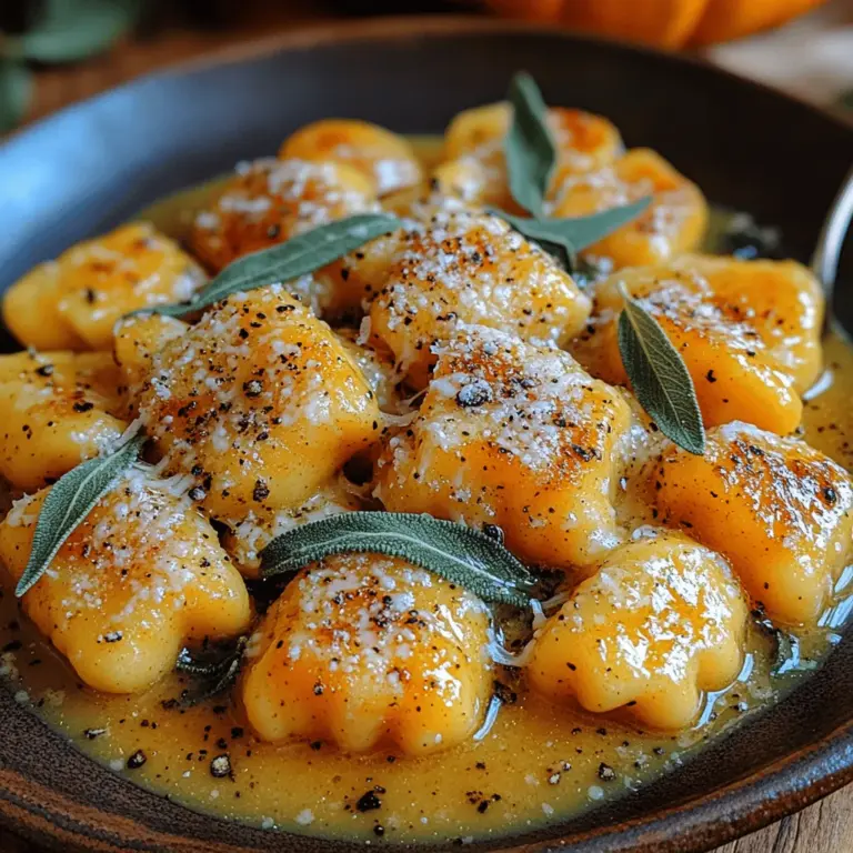 As autumn descends and the air turns crisp, the culinary world invites us to embrace the warm, comforting flavors of the season. One dish that perfectly encapsulates this essence is Buttery Sage Pumpkin Gnocchi. This delightful Italian-inspired dish is not only a testament to the creativity found in pasta-making but also a celebration of seasonal produce. With its soft, pillowy gnocchi coated in a rich, buttery sage sauce, this recipe is perfect for home cooks and families looking to indulge in a comforting meal that brings everyone together around the table.