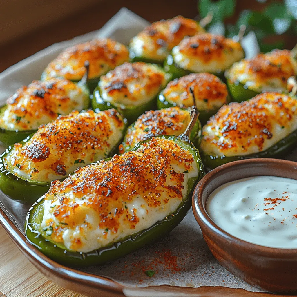 Crispy Jalapeño Cheese Poppers are a crowd-pleasing appetizer that combines the perfect balance of heat and creaminess. These delightful bite-sized treats feature fresh jalapeños filled with a rich cheese mixture, coated in a crispy breading, and fried or baked to golden perfection. Ideal for parties, game day gatherings, or simply as a flavorful snack at home, these poppers are sure to impress anyone who enjoys a little kick in their culinary experience.