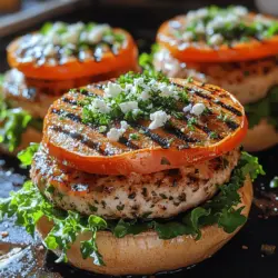 When it comes to crafting the perfect burger, the combination of flavor, texture, and quality ingredients plays a vital role. Enter the Tender Lemon Herb Turkey Burger, a deliciously light and refreshing alternative to traditional beef burgers. Infused with zesty lemon and aromatic herbs, this dish not only satisfies your hunger but also tantalizes your taste buds with its vibrant flavor profile. This recipe stands out in culinary contexts for its health-conscious approach while still delivering on taste, making it an ideal choice for family dinners, summer barbecues, or meal prepping for the week ahead.