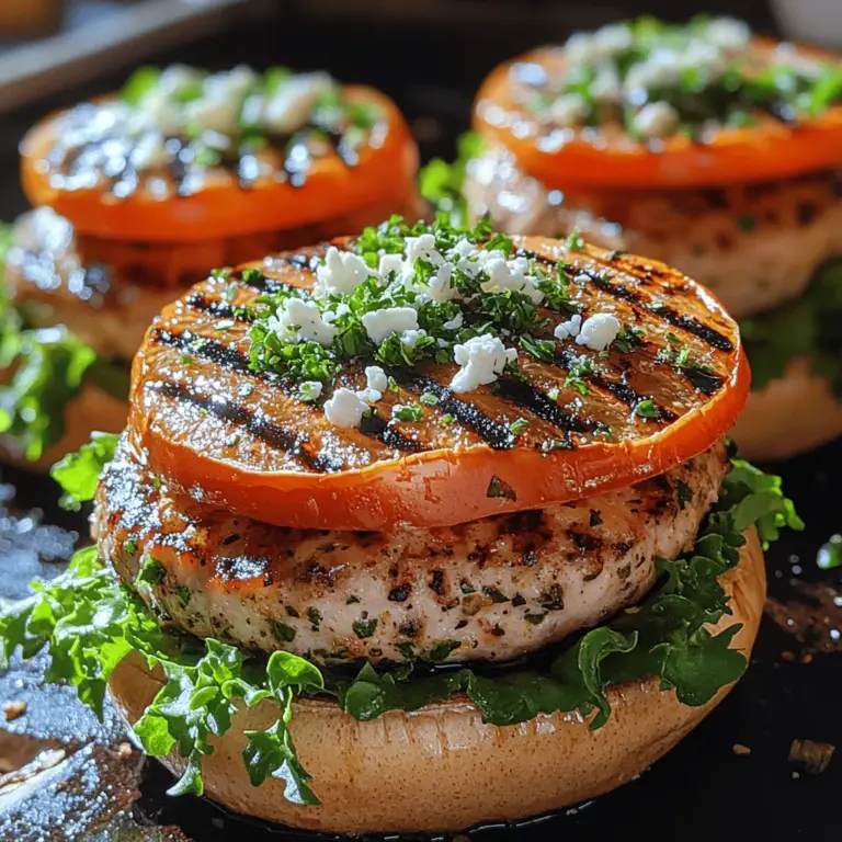 When it comes to crafting the perfect burger, the combination of flavor, texture, and quality ingredients plays a vital role. Enter the Tender Lemon Herb Turkey Burger, a deliciously light and refreshing alternative to traditional beef burgers. Infused with zesty lemon and aromatic herbs, this dish not only satisfies your hunger but also tantalizes your taste buds with its vibrant flavor profile. This recipe stands out in culinary contexts for its health-conscious approach while still delivering on taste, making it an ideal choice for family dinners, summer barbecues, or meal prepping for the week ahead.