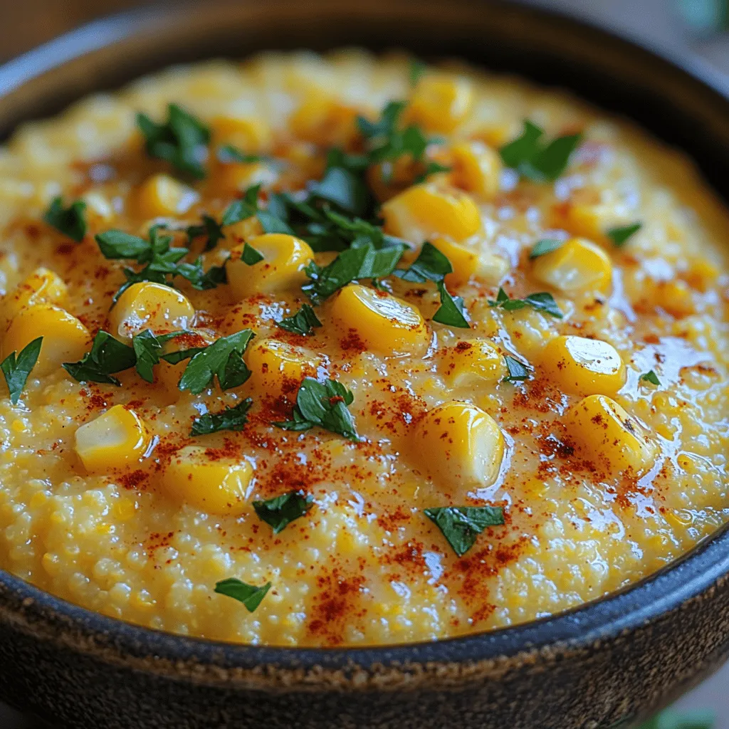 In the realm of comfort food, few dishes can rival the creamy, dreamy texture of polenta, particularly when enhanced with sweet corn. This Creamy Sweet Corn Polenta Bowl offers a warm embrace on a chilly evening or a delightful addition to your brunch table. The charm of polenta lies not only in its rich, velvety consistency but also in its remarkable versatility, making it a beloved staple in kitchens around the world. Whether you prefer it smooth and creamy or with a bit of bite, polenta can adapt to your culinary whims.