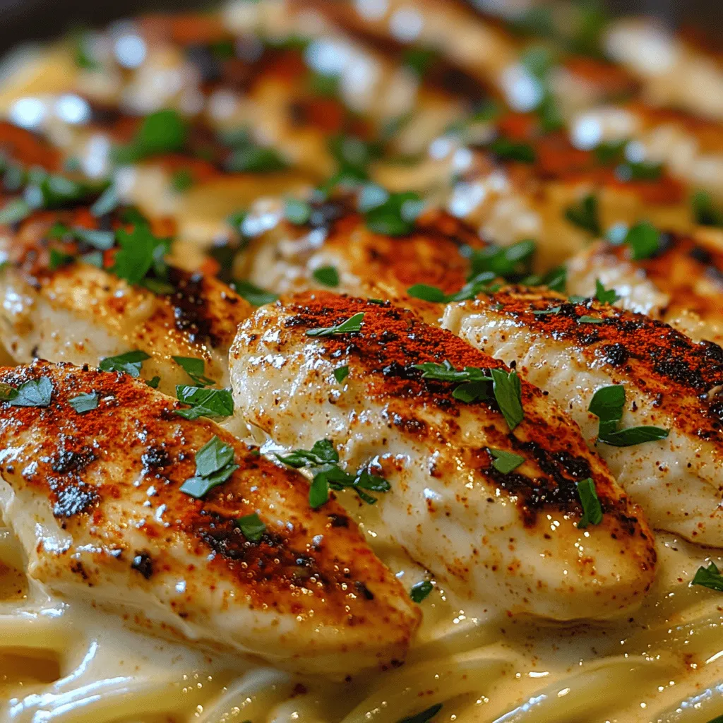 In the realm of comfort food, few dishes can rival the creamy indulgence of Alfredo pasta. Now, imagine elevating that classic dish with the fiery essence of Cajun cuisine, resulting in a mouthwatering Spicy Cajun Chicken Alfredo. This recipe merges the rich and velvety texture of Alfredo sauce with a bold kick of spices, creating a delightful fusion that tantalizes the palate. Whether you are looking for a quick weeknight dinner or a special dish to impress your guests, this Spicy Cajun Chicken Alfredo promises to deliver an unforgettable dining experience.