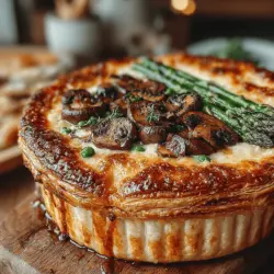 When it comes to comfort food, few dishes evoke the sense of warmth and nostalgia quite like a pot pie. The Creamy Mushroom & Leek Pot Pie Bake stands out as a particularly delightful option, bringing together a medley of fresh ingredients, rich flavors, and a satisfying creaminess that makes it perfect for any occasion. Whether you’re seeking a hearty dinner for a chilly evening or a dish to impress guests at a gathering, this pot pie is sure to become a favorite in your culinary repertoire.