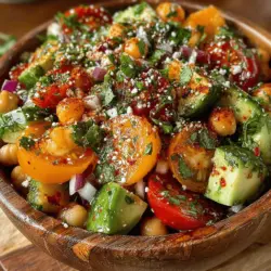 In the world of healthy eating, salads often take center stage, especially when they blend vibrant flavors, nutritious ingredients, and ease of preparation. One standout dish that embodies these characteristics is the Zesty Avocado Chickpea Salad. This refreshing salad is not just a delightful side; it can also serve as a satisfying meal on its own, making it a versatile addition to any dining table.