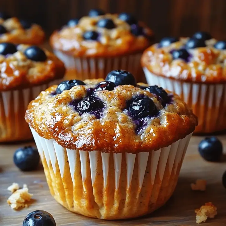 When it comes to breakfast options, blueberry oatmeal muffins shine not only in flavor but also in nutrition. Each of the key ingredients contributes to a wholesome profile that supports overall health. Let’s delve into the health benefits of these powerhouse components:
