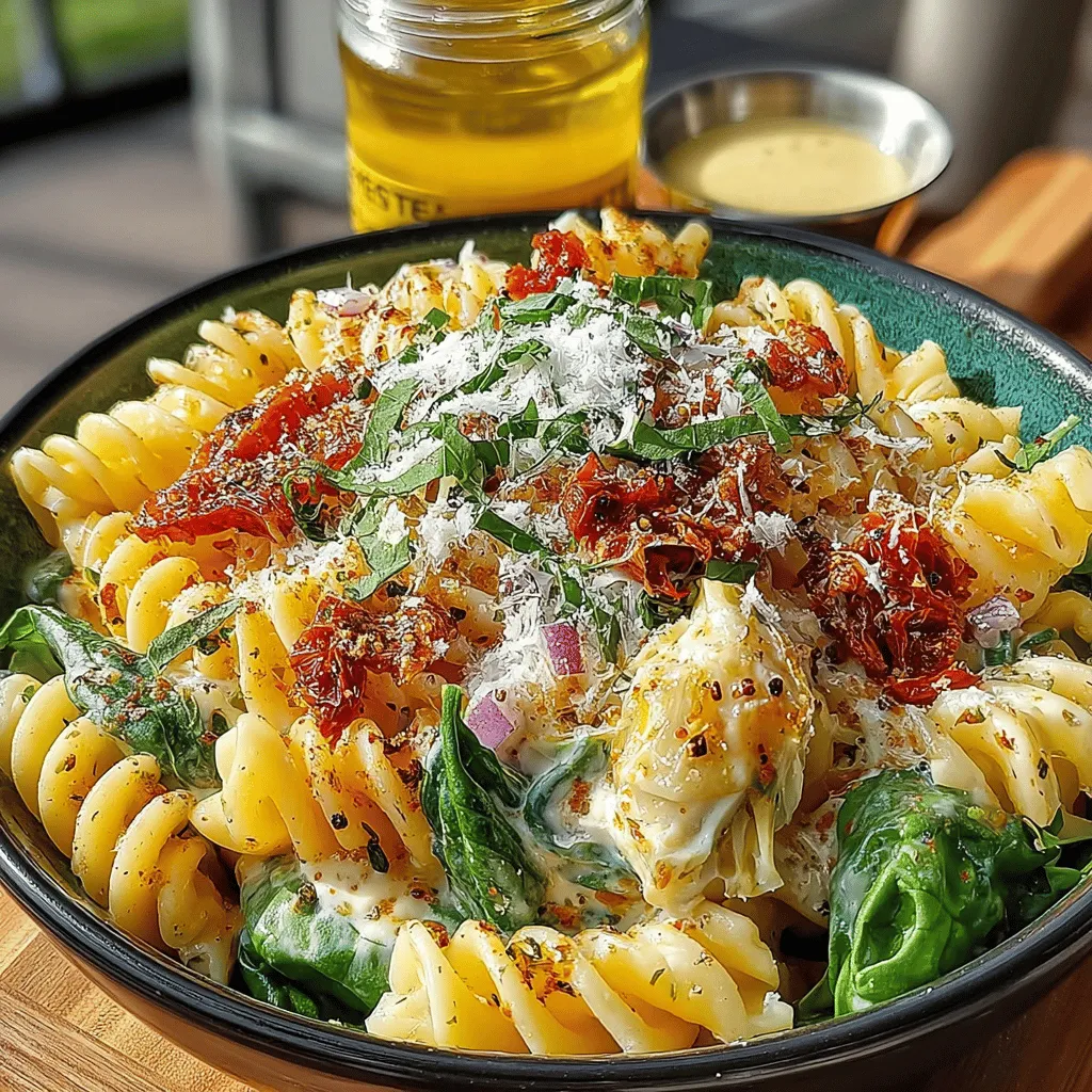 As summer approaches, the appeal of pasta salads becomes undeniable. These versatile dishes provide a light yet satisfying option for gatherings, picnics, and even weeknight dinners. Among the myriad of pasta salad recipes, the Chilled Creamy Spinach Artichoke Pasta Salad stands out not only for its vibrant colors and flavors but also for its rich, creamy texture that tantalizes the taste buds. This dish combines the earthiness of spinach with the unique flavor of artichokes, creating a refreshing salad that’s perfect for any occasion.