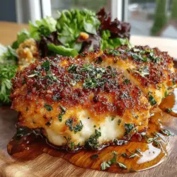 When it comes to preparing a meal that is both flavorful and satisfying, Parmesan Herb Crusted Chicken Breast stands out as a top choice. This delectable dish marries tender chicken with a crunchy, herb-infused crust, providing a delightful contrast of textures that appeals to the palate. Whether you're cooking for a busy weeknight dinner or looking to impress guests at a gathering, this recipe offers a perfect balance of simplicity and gourmet flair.